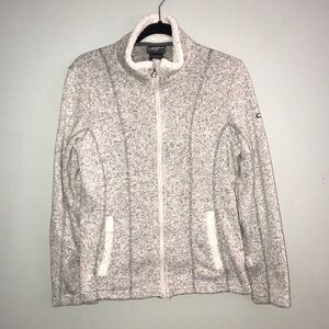 CB Jacket Heathered Grey Size Petite Medium​​​